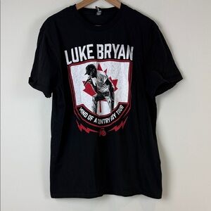 Luke Bryan "Mind of a Country Boy" Concert Tour T-Shirt Size Extra Large